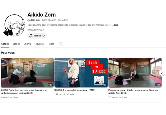 chaine youtube du club